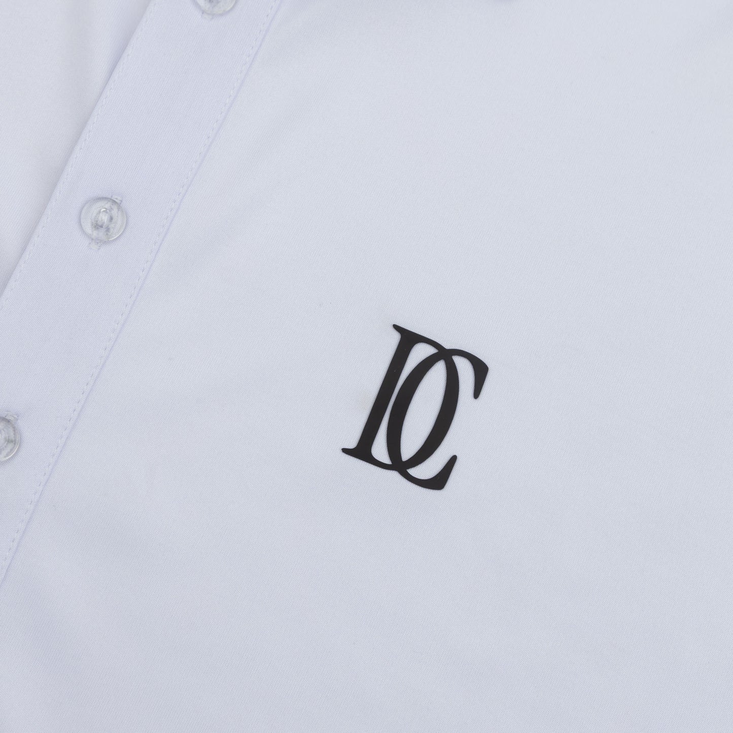 The Dress Collar Polo — White