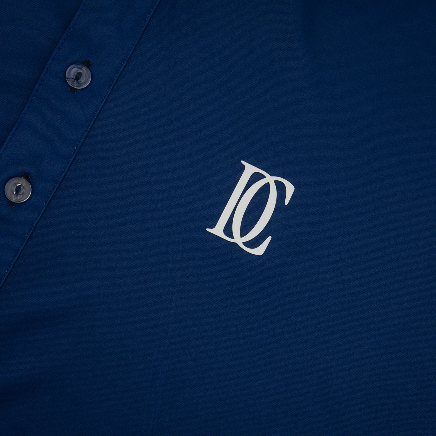 The Dress Collar Polo — Navy