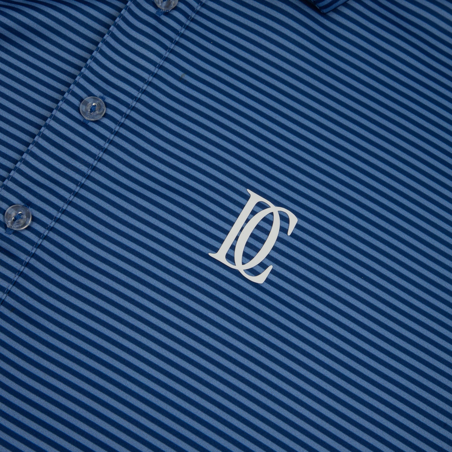 The Dress Collar Polo — Blue