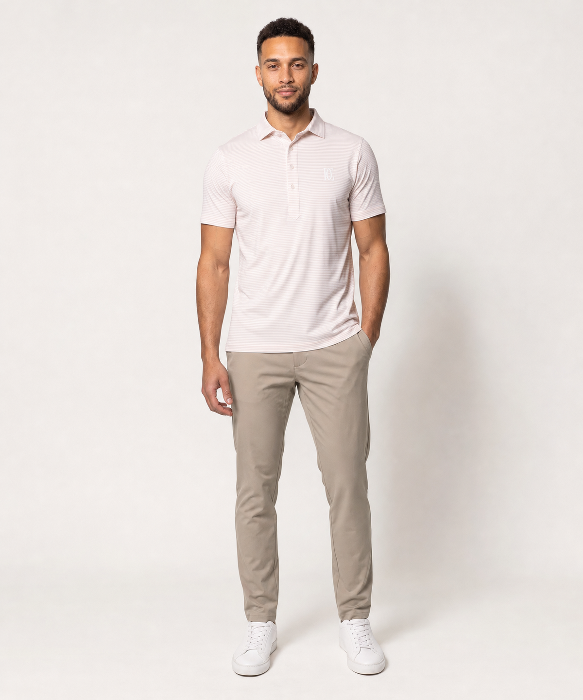 The Dress Collar Polo — Creme — image 2