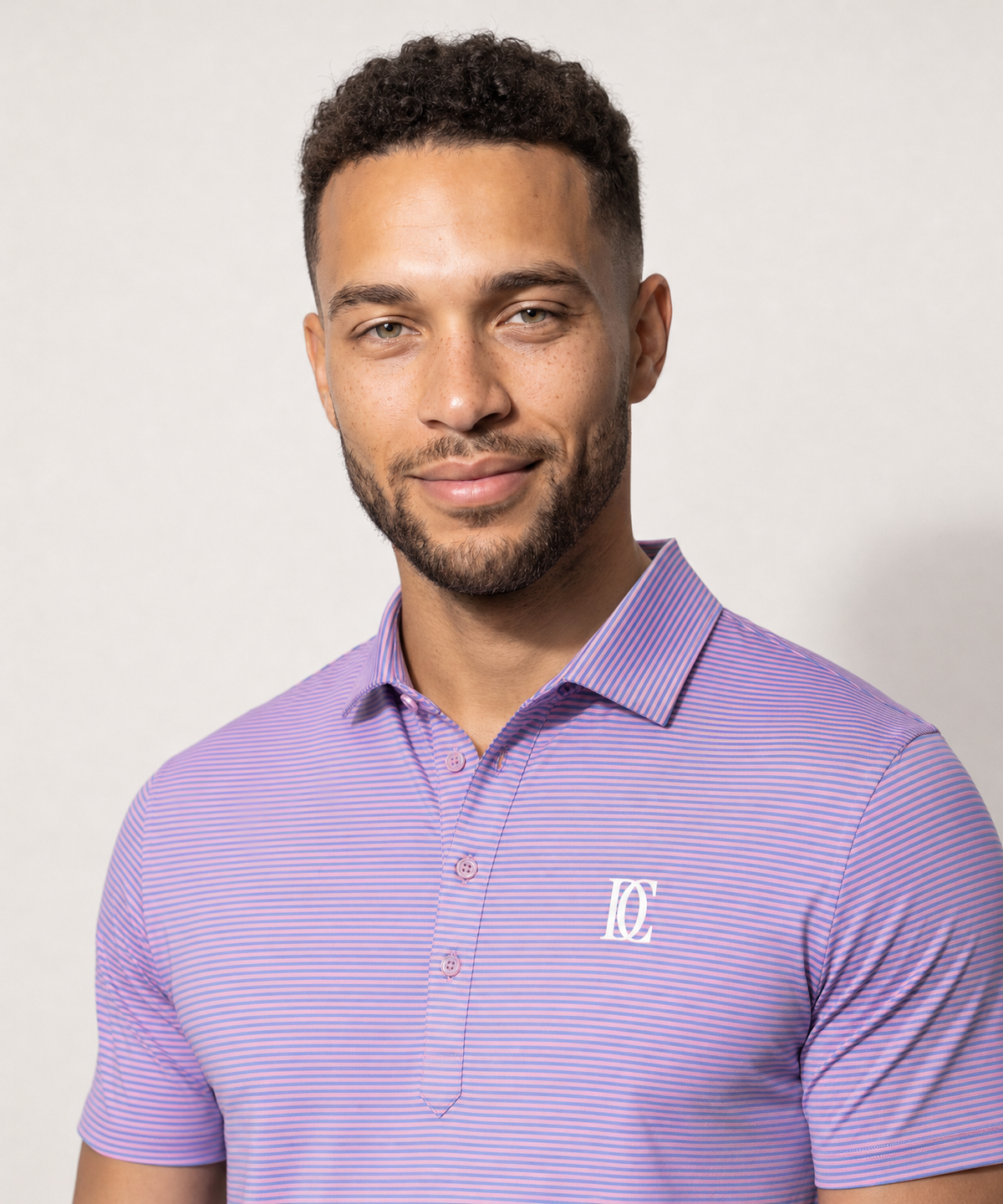 The Dress Collar Polo — Lavender — image 4