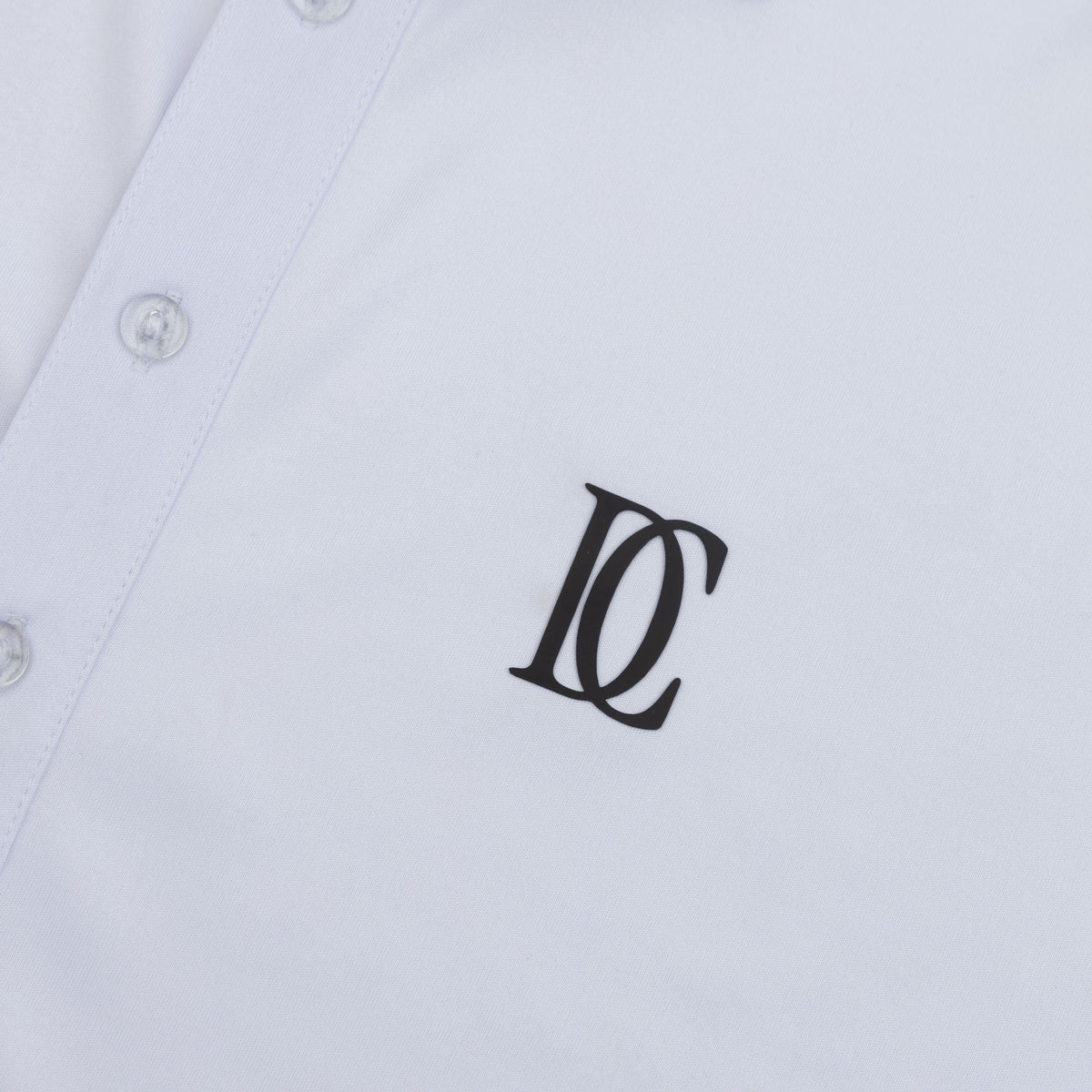 The Dress Collar Polo — White — image 2