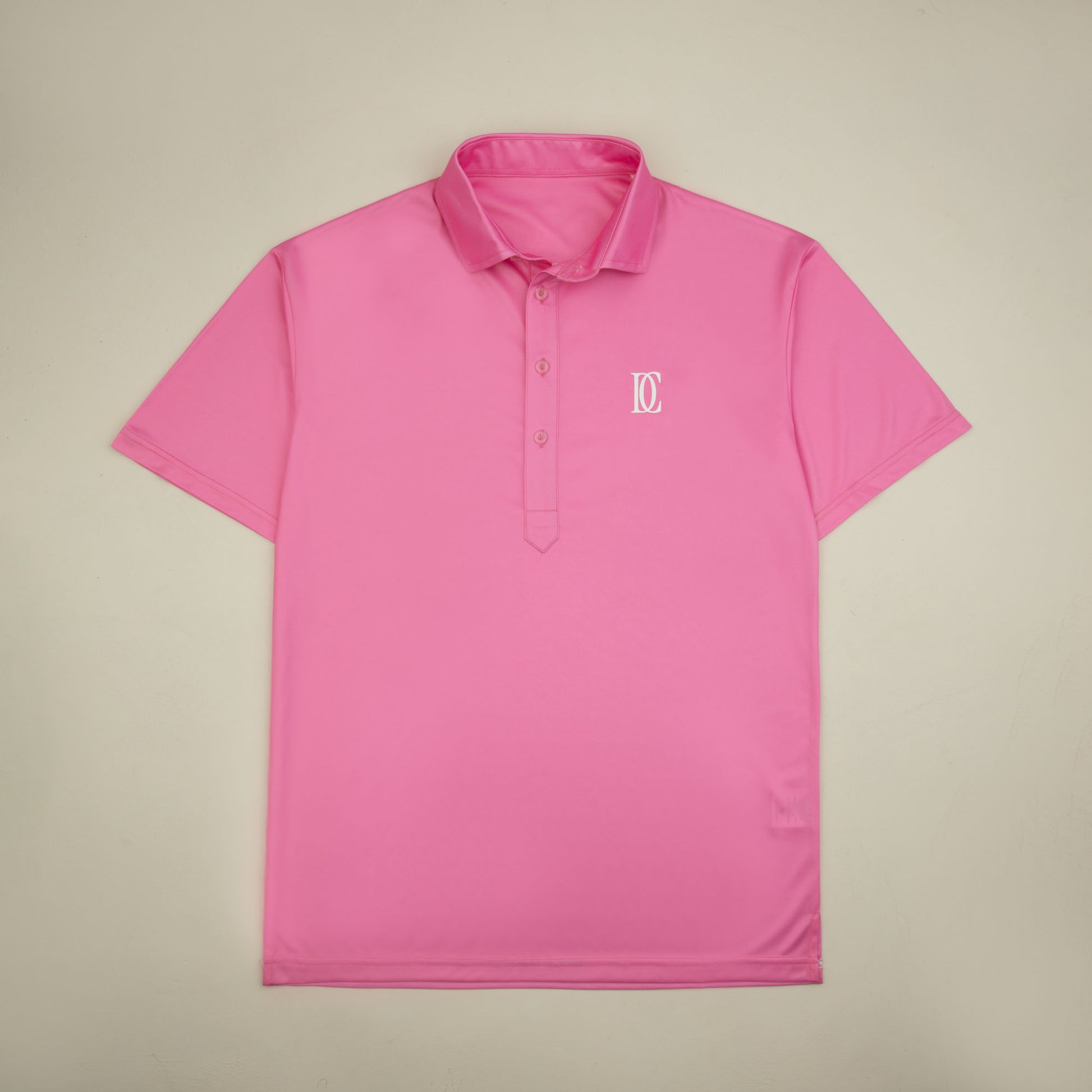The Dress Collar Polo — Pink