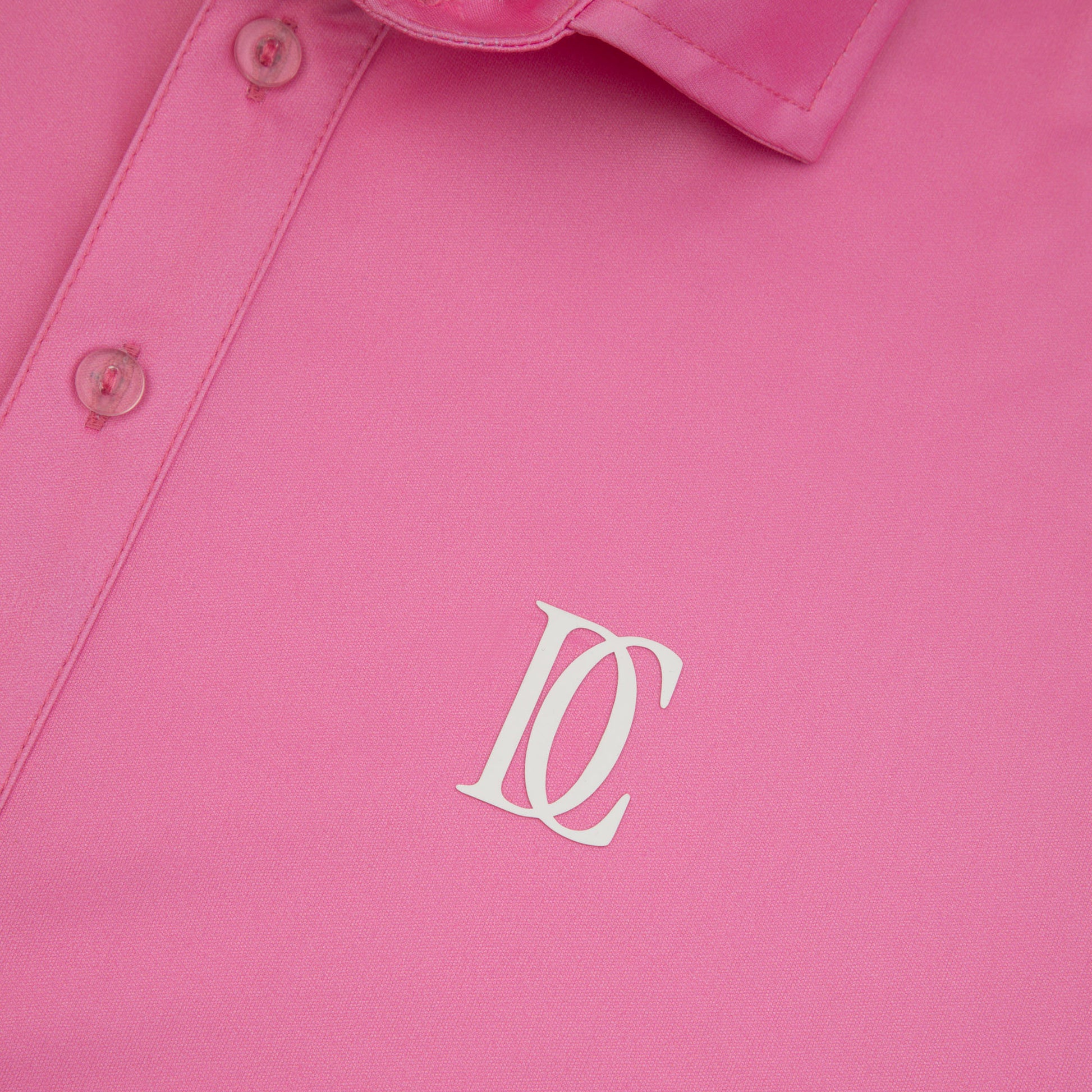 The Dress Collar Polo — Pink