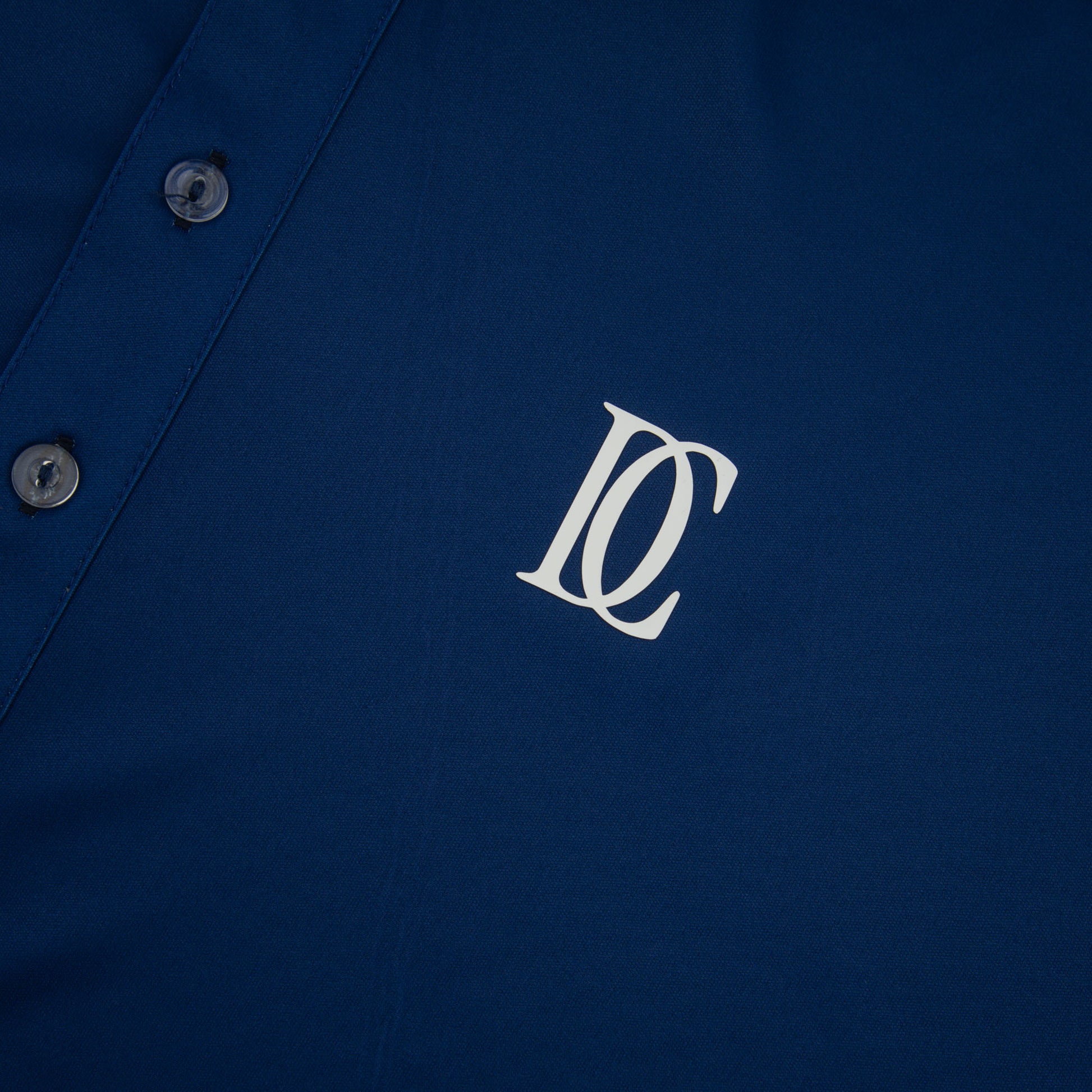 The Dress Collar Polo — Navy