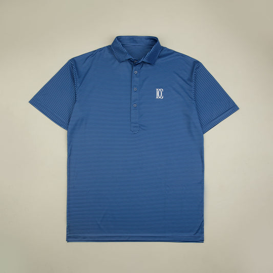 The Dress Collar Polo — Blue