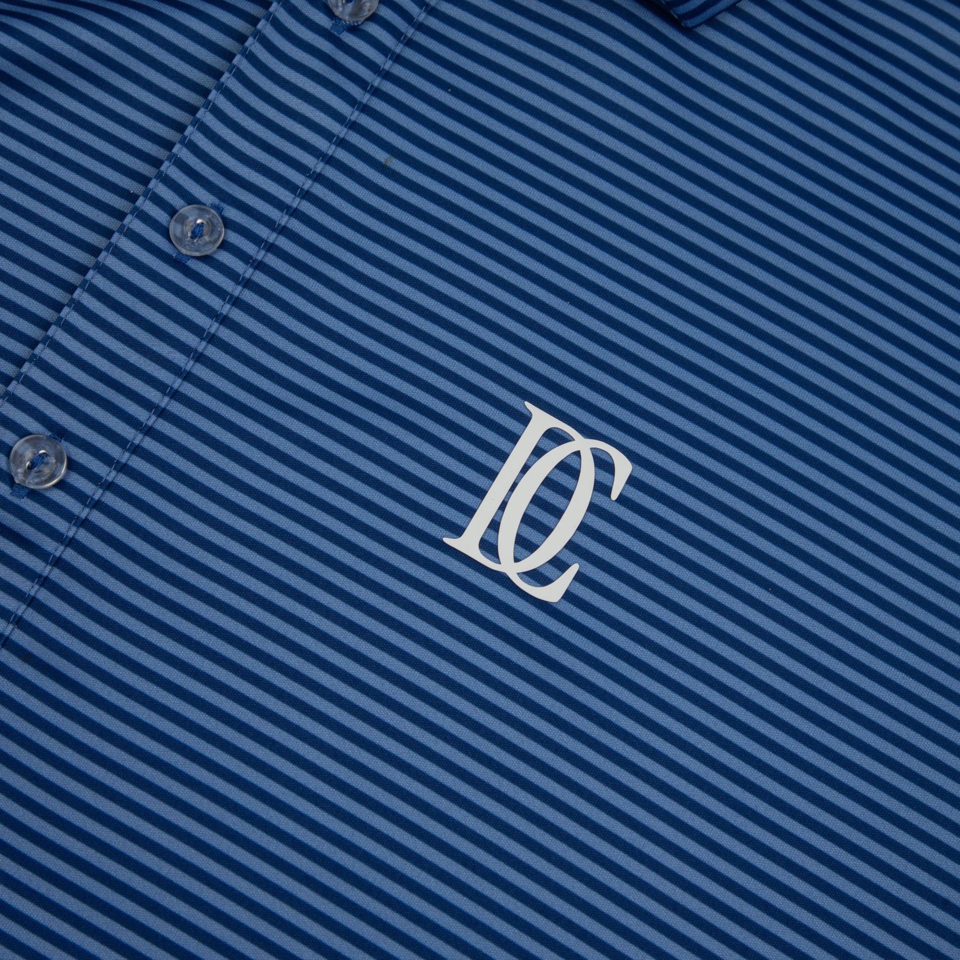 The Dress Collar Polo — Blue