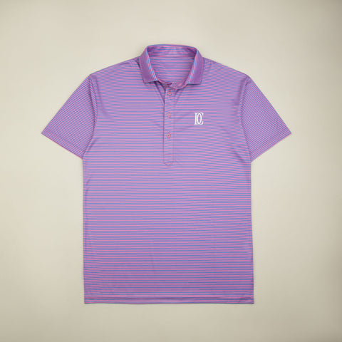 The polo in The Dress Collar Polo — Lavender