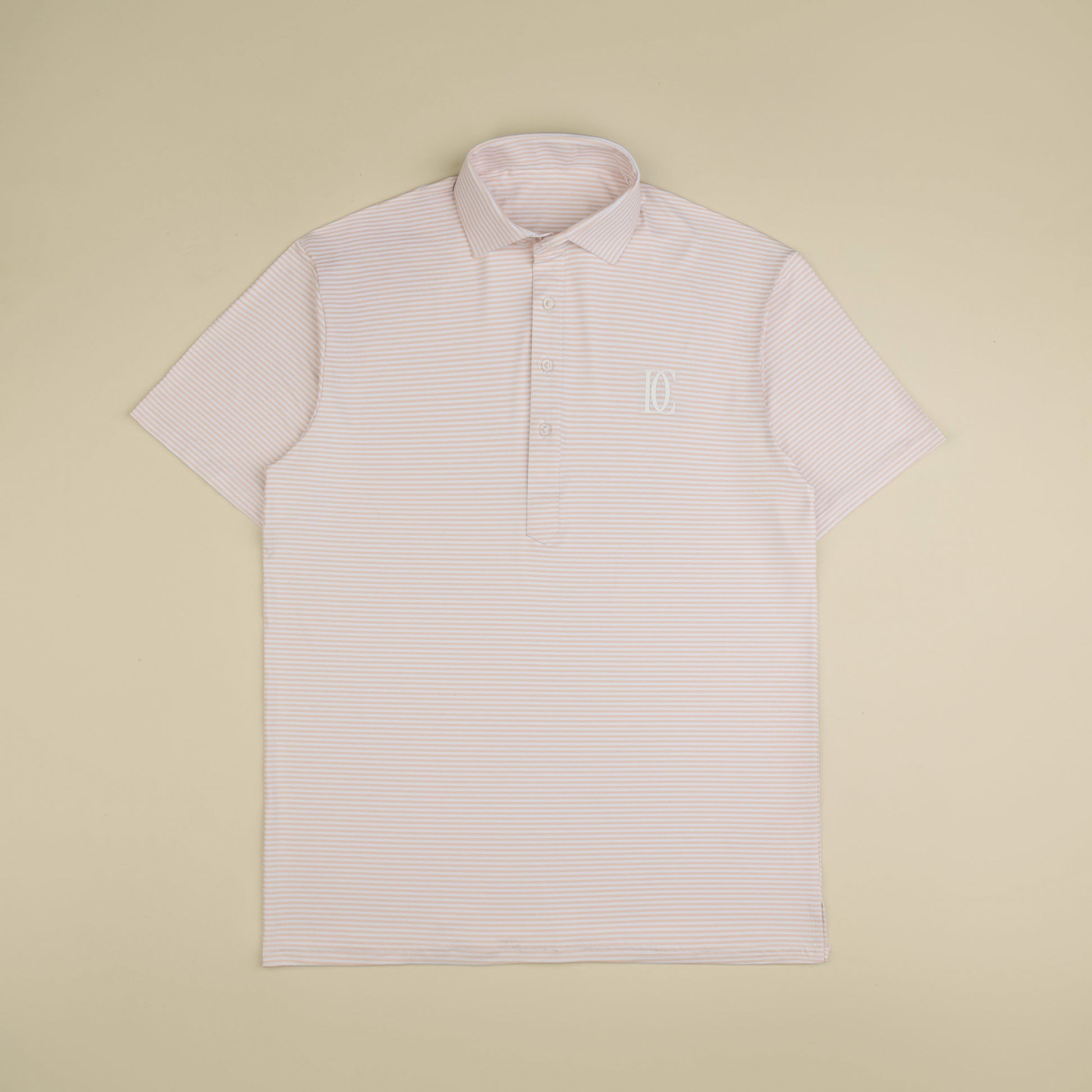 The Dress Collar Polo — Creme
