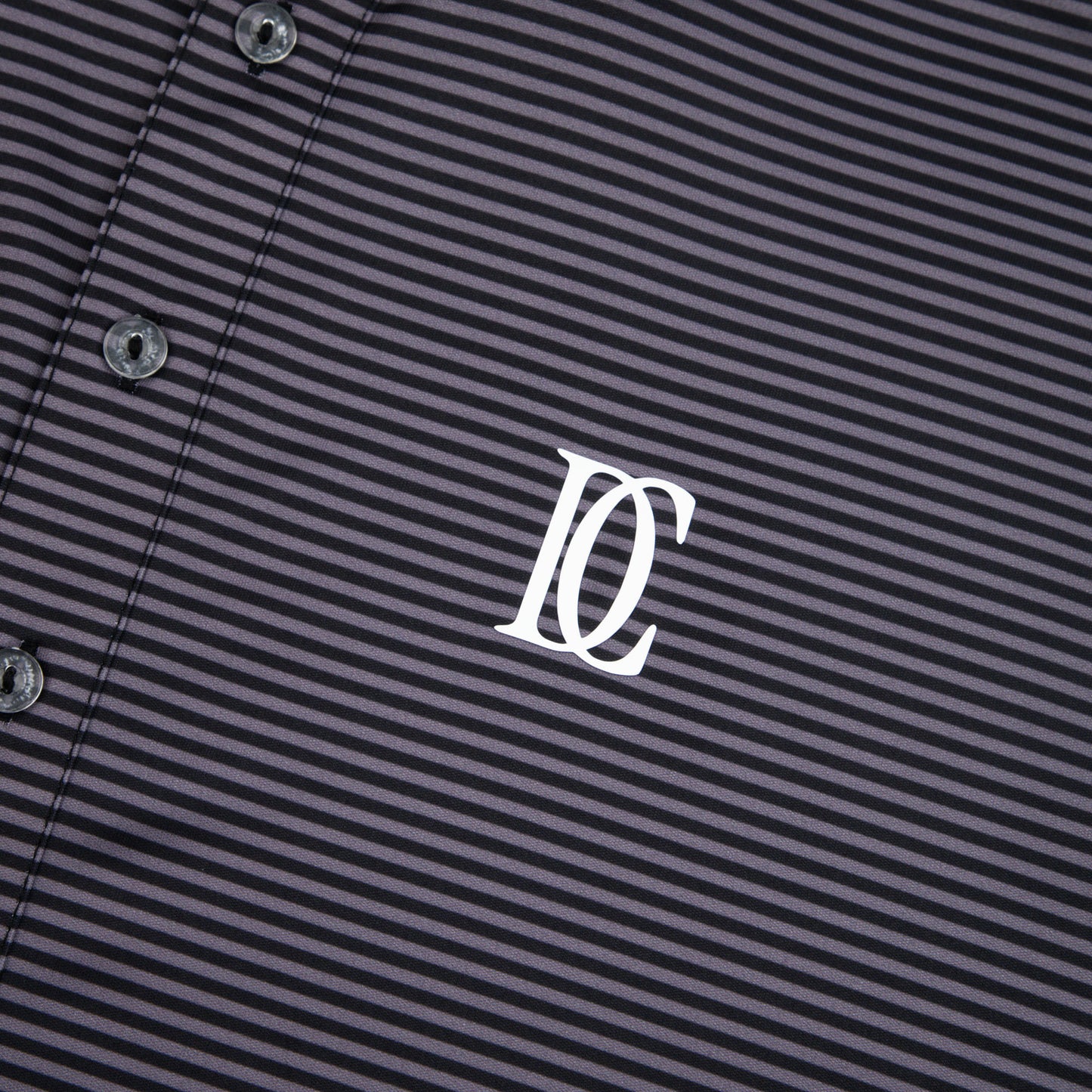 The Dress Collar Polo — Charcoal