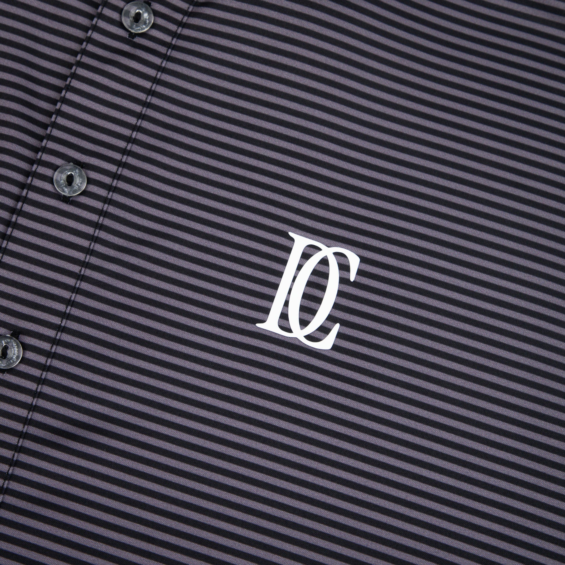 The Dress Collar Polo — Charcoal