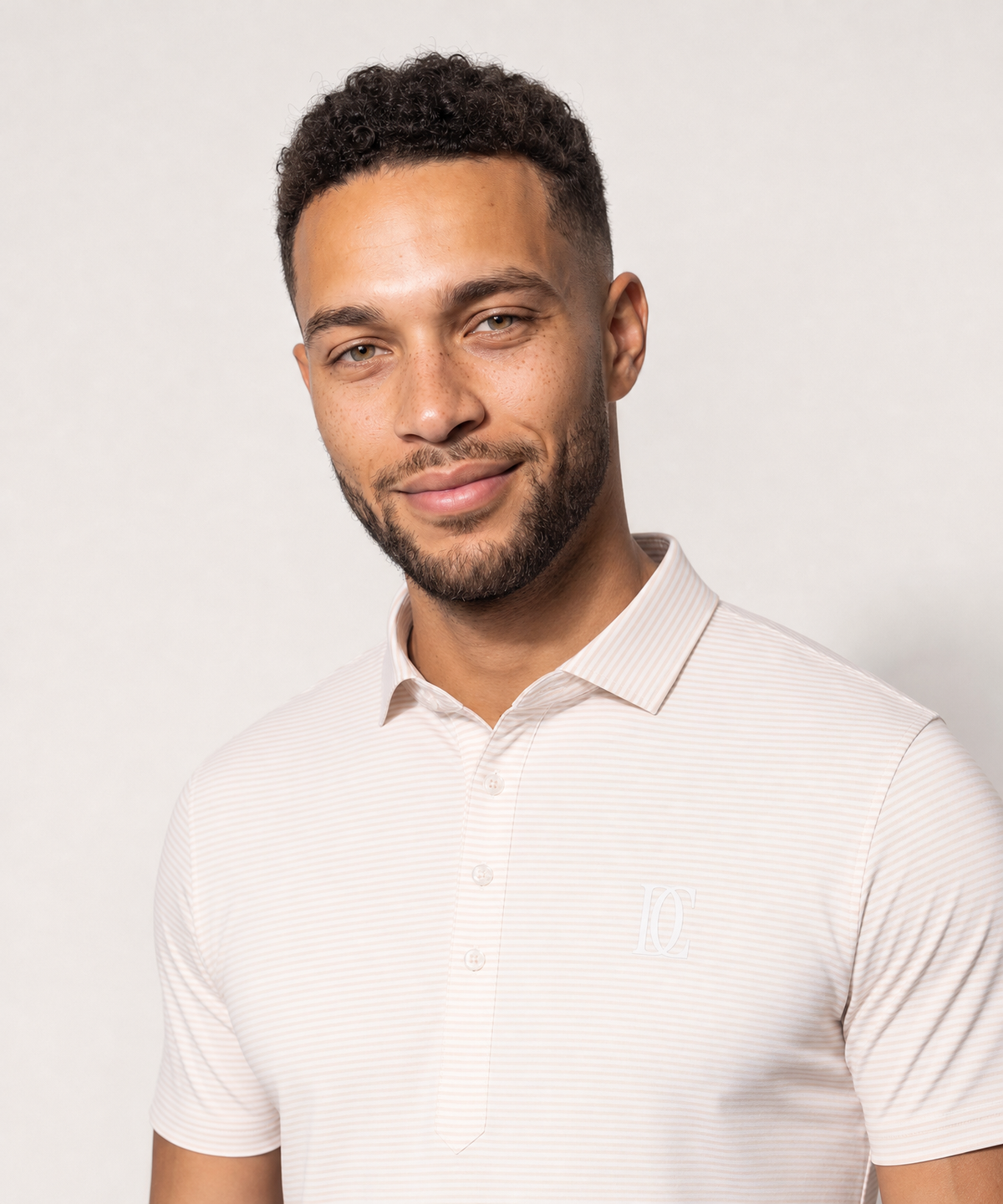 The Dress Collar Polo — Creme — image 4